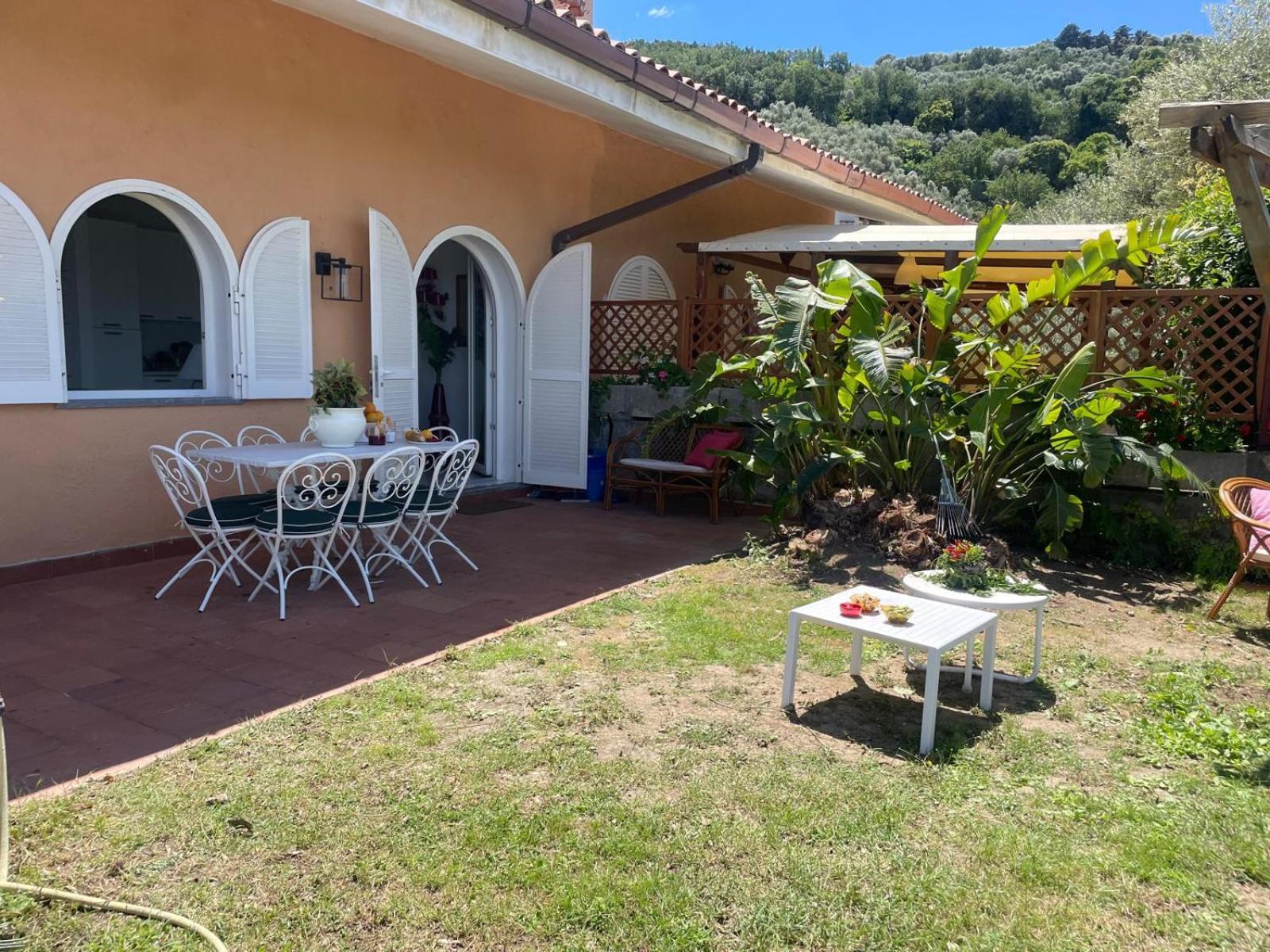 Un Paradiso A Sorrento Con Piscina Massa Lubrense Bagian luar foto